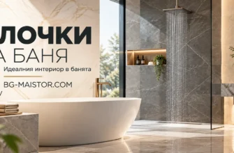 Плочки за баня Идеалния интериор в банята BG-MAISTOR.COM